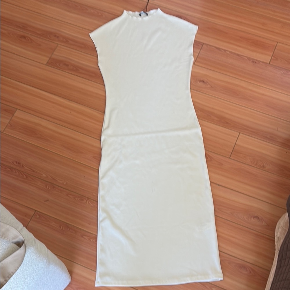 Zara Cream Midi Dress